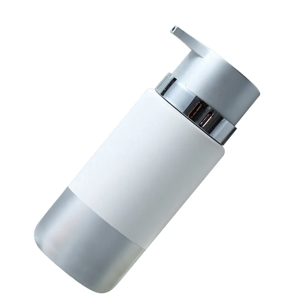 Silver Ceramics Pump Bottle Lotion Dispenser Leakproof Heat Resistant Refillable Container for Shampoo Liquid Soap Hand
Silver Ceramics Pump Bottle Lotion Dispenser Leakproof Heat Resistant Refillable Container for Shampoo Liquid Soap Hand