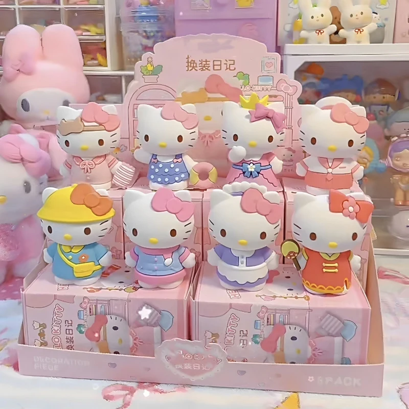 Sanrio Dress-Up Diary HelloKitty Series Figurine Ornaments, Cute Trendy Gifts, Action Figures and Toys for Students
Sanrio Dress-Up Diary HelloKitty Series Figurine Ornaments, Cute Trendy Gifts, Action Figures and Toys for Students