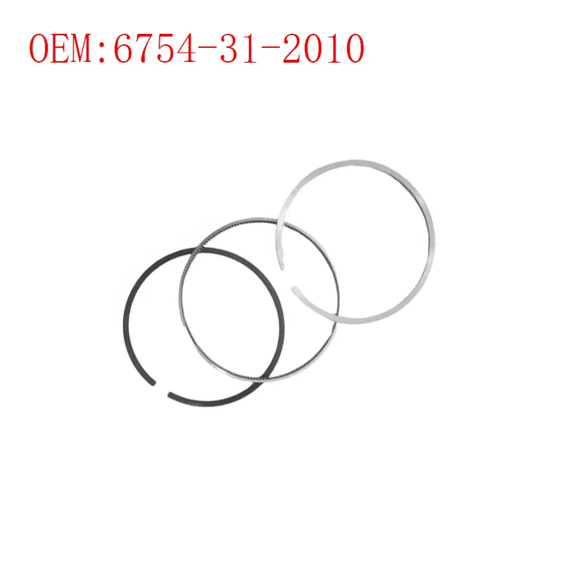 Engineering Machinery Parts 6754-31-2010 6754312010 Excavator parts piston ring for PC200-8 6D107
Engineering Machinery Parts 6754-31-2010 6754312010 Excavator parts piston ring for PC200-8 6D107