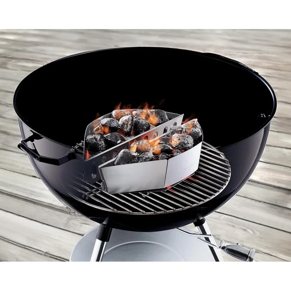Charcoal Cage BBQ Basket Camping Grill Galvanized Steel Rust-resistant Odor-free Reinforced Edges Smooth Edges
Charcoal Cage BBQ Basket Camping Grill Galvanized Steel Rust-resistant Odor-free Reinforced Edges Smooth Edges