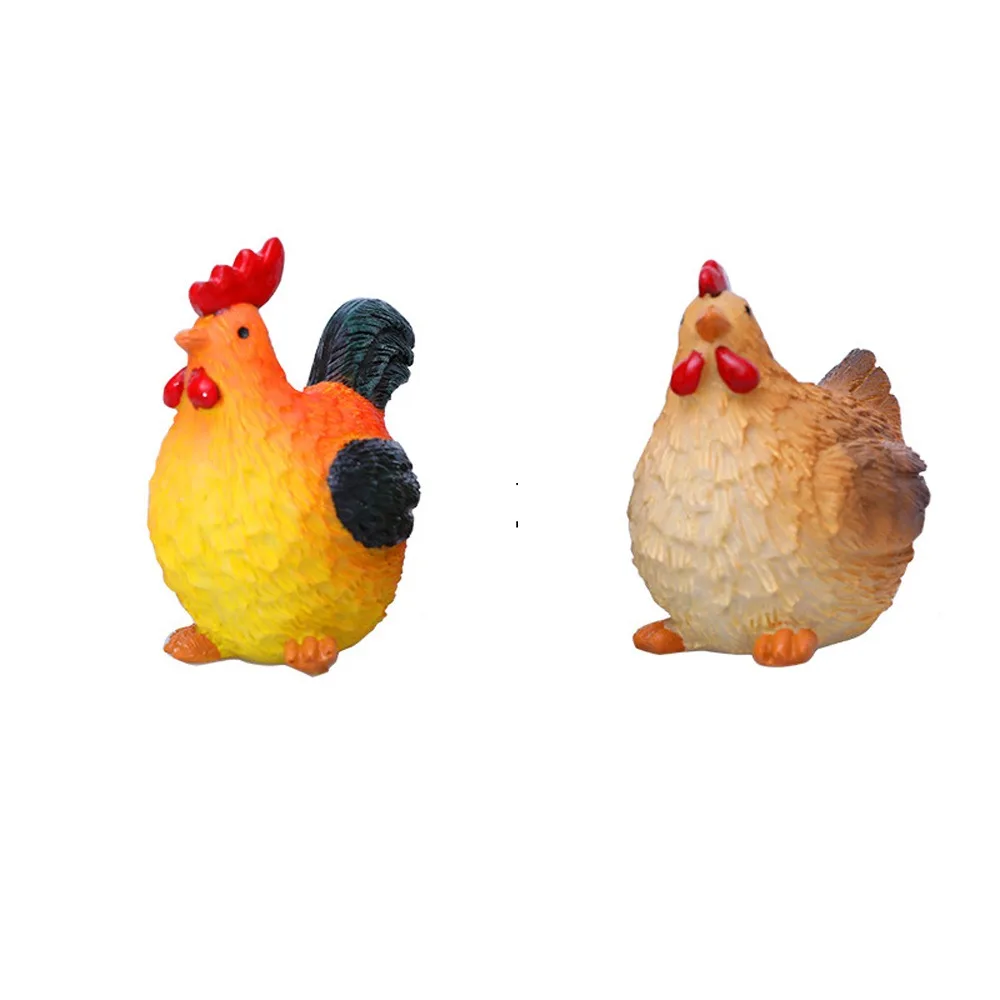Cartoon Easter Chicken Figurines Resin Crafts Cute Hen Rooster Ornament Handicraft Realistic Chicken Desktop Decoration
Cartoon Easter Chicken Figurines Resin Crafts Cute Hen Rooster Ornament Handicraft Realistic Chicken Desktop Decoration