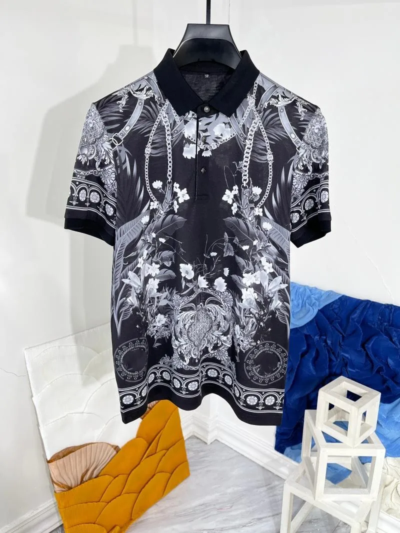 2023 Spring Europe Style Hot Fashion Men High Quality Designer Print Polo Shirt C994
2023 Spring Europe Style Hot Fashion Men High Quality Designer Print Polo Shirt C994
