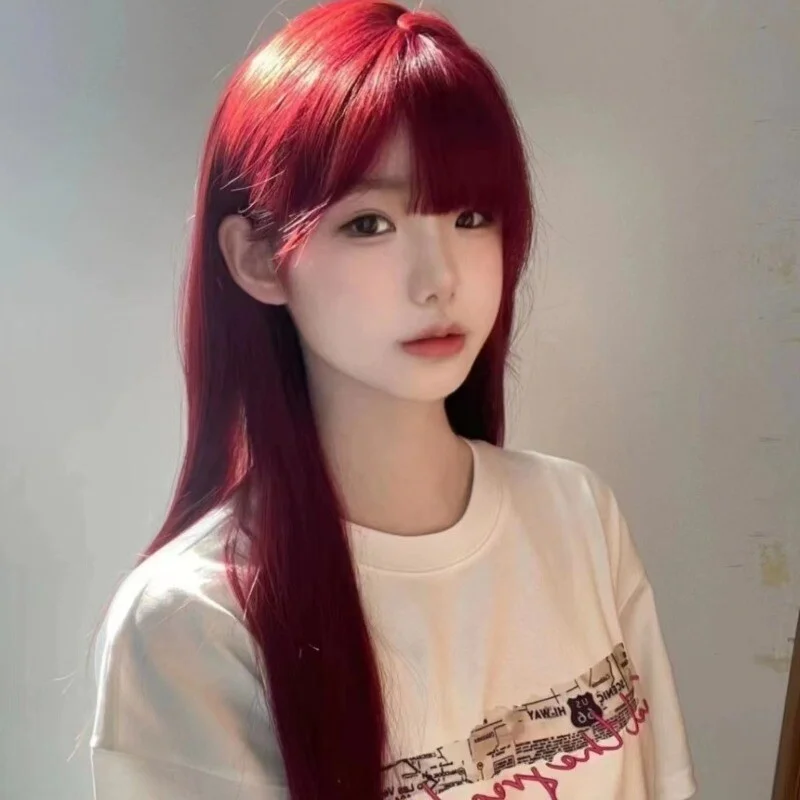 Women's Wig Dark Red Ladies Curly Wig Long Fancy Hair Wavy Party Wig
Women's Wig Dark Red Ladies Curly Wig Long Fancy Hair Wavy Party Wig