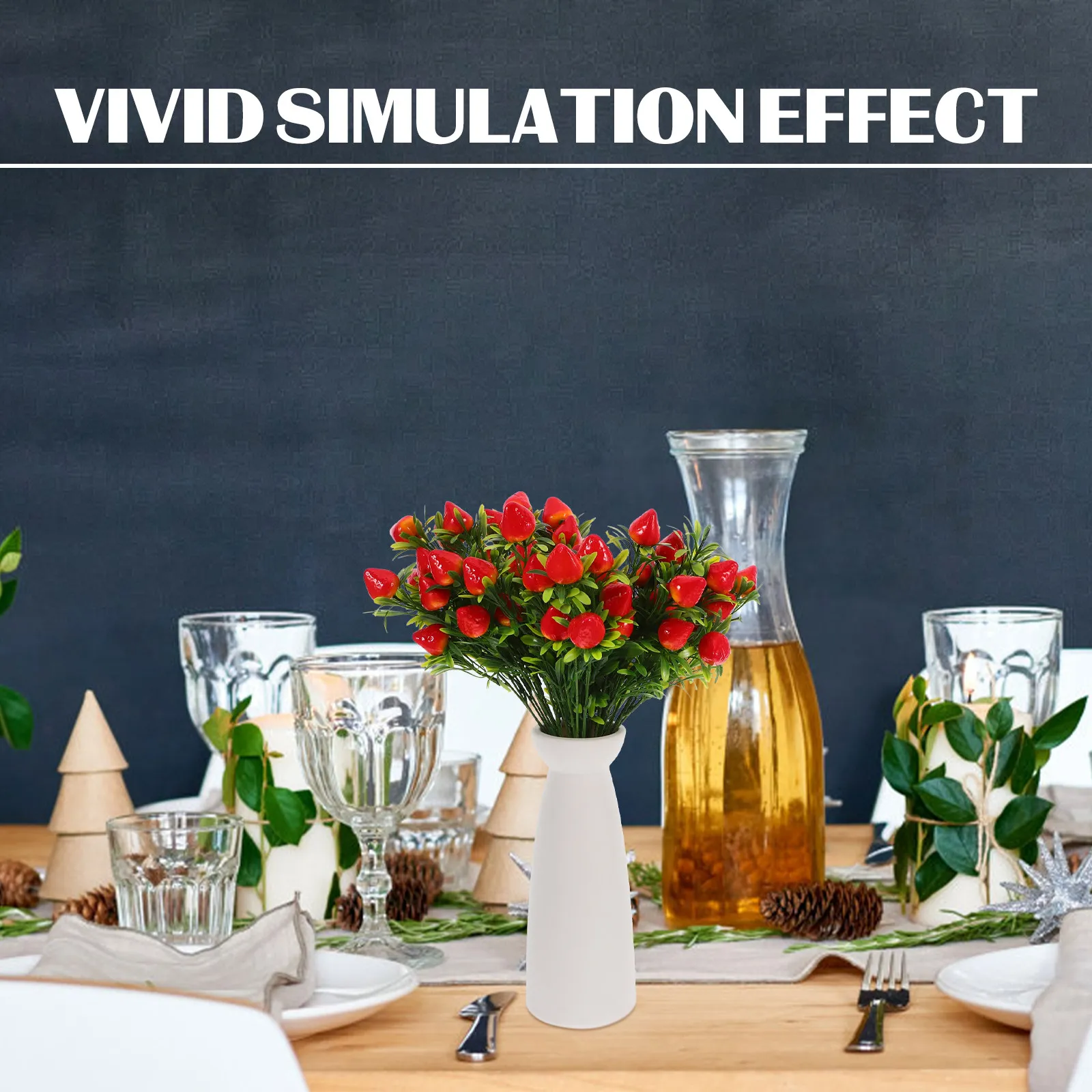 5 шт. Искусственные клубничные стебли, милые реалистичные пластиковые ветки клубники, декоративные искусственные пучки фруктов для украшения стола
5 шт. Искусственные клубничные стебли, милые реалистичные пластиковые ветки клубники, декоративные искусственные пучки фруктов для украшения стола