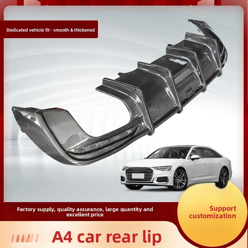 High Quality 2020 A4 Carbon Fiber Rear Lip Bumper Diffuser Auto Modification Parts
High Quality 2020 A4 Carbon Fiber Rear Lip Bumper Diffuser Auto Modification Parts