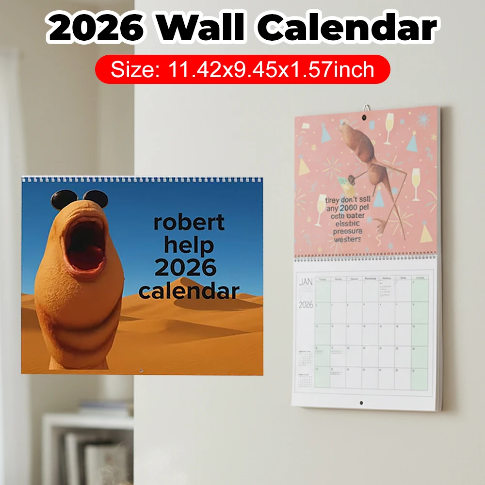 Marcus The Worm 2026 Calendar Cute Robert The Worm Wall Calendar Funny Animal Calendars Home Office Decor Monthly Wall Calendar
Marcus The Worm 2026 Calendar Cute Robert The Worm Wall Calendar Funny Animal Calendars Home Office Decor Monthly Wall Calendar