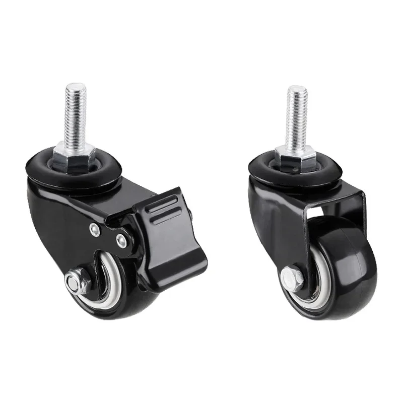 Furniture Caster 1.5 inch 40mm 360 Rotatable Heavy Duty 50kg Screw Swivel Castor Wheels Trolley Rubber Brake Protective
Furniture Caster 1.5 inch 40mm 360 Rotatable Heavy Duty 50kg Screw Swivel Castor Wheels Trolley Rubber Brake Protective