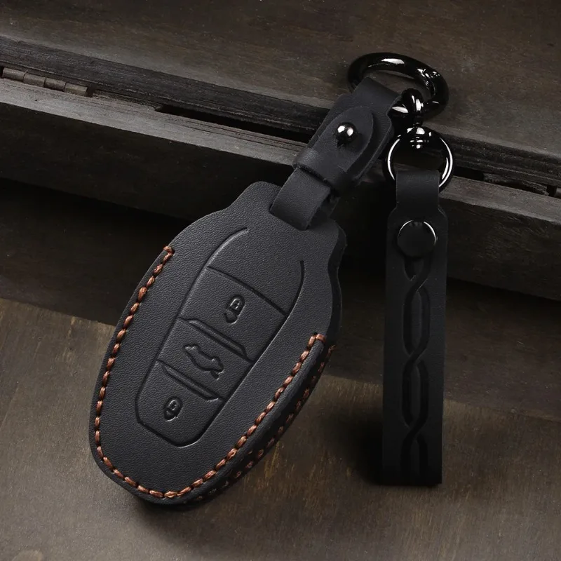 Кожаный чехол для автомобильного ключа, держатель для ключей для Peugeot 308 408 508 2008 3008 4008 5008 для Citroen C4 C6 C3-XR, аксессуары
Кожаный чехол для автомобильного ключа, держатель для ключей для Peugeot 308 408 508 2008 3008 4008 5008 для Citroen C4 C6 C3-XR, аксессуары