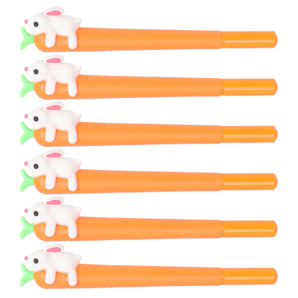 6Pcs Creative Carrot Rabbit Shape Gel Pen 0.5mm Lovely Tulip Design Stationery for Kids Students Office School Supplies
6Pcs Creative Carrot Rabbit Shape Gel Pen 0.5mm Lovely Tulip Design Stationery for Kids Students Office School Supplies