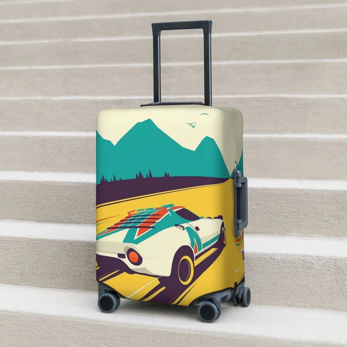 Lancia Stratos Art Print Suitcase Cover Protection Elastic Travel Luggage Protector Covers for 18-32 Inch
Lancia Stratos Art Print Suitcase Cover Protection Elastic Travel Luggage Protector Covers for 18-32 Inch