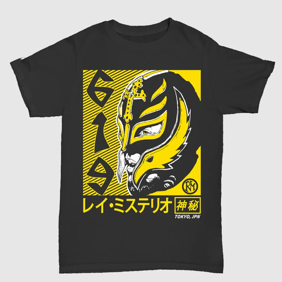 Новинка 2025, футболка WWE Man of Mystery Rey Mysterio Wrestling, хлопковый базовый топ с короткими рукавами, мужской свободный удобный круглый вырез
Новинка 2025, футболка WWE Man of Mystery Rey Mysterio Wrestling, хлопковый базовый топ с короткими рукавами, мужской свободный удобный круглый вырез