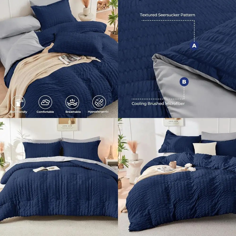 Комплект одеял из хлопчатобумажной ткани королевского размера, темно-синий и светло-серый, всесезонное роскошное постельное белье из 7 предметов с простынями, наволочками и шами
Комплект одеял из хлопчатобумажной ткани королевского размера, темно-синий и светло-серый, всесезонное роскошное постельное белье из 7 предметов с простынями, наволочками и шами