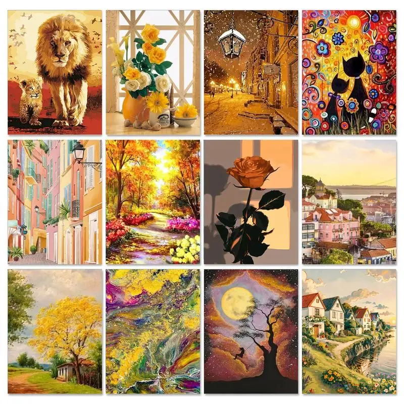 GATYZTORY Acrylic Pictures By Numbers Animal Landscape Oil Paint On Canvas DIY Painting By Numbers For Adults Unique Gift Home D
GATYZTORY Acrylic Pictures By Numbers Animal Landscape Oil Paint On Canvas DIY Painting By Numbers For Adults Unique Gift Home D