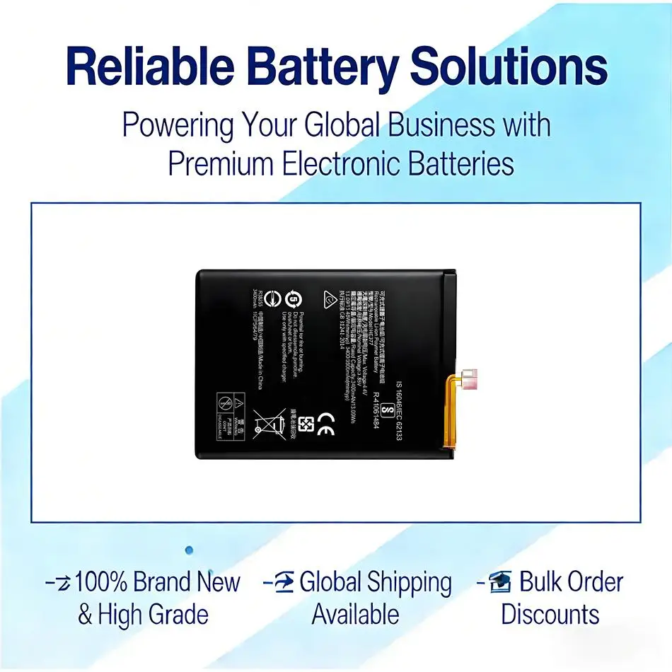 3500mAh Stable Mobile Phone Battery For Nokia X71 HE377 HE376
3500mAh Stable Mobile Phone Battery For Nokia X71 HE377 HE376