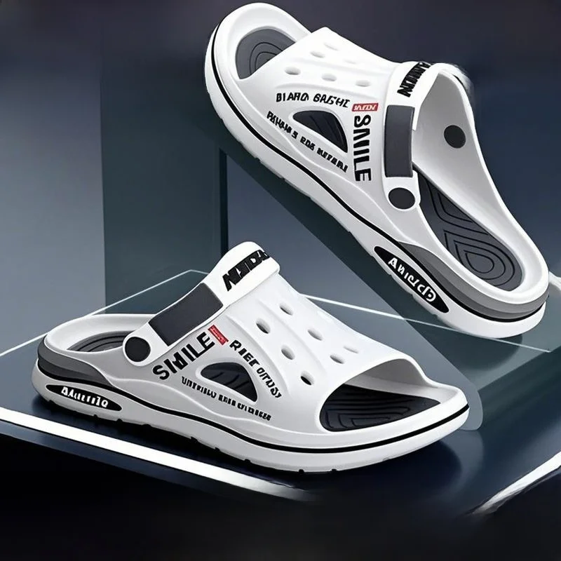 Men's Beach Shoes Summer 2026 Outdoor Casual Slip-On Sandals Anti-Slip Sports Driving Slippers Breathable Comfortable PVC
Men's Beach Shoes Summer 2026 Outdoor Casual Slip-On Sandals Anti-Slip Sports Driving Slippers Breathable Comfortable PVC