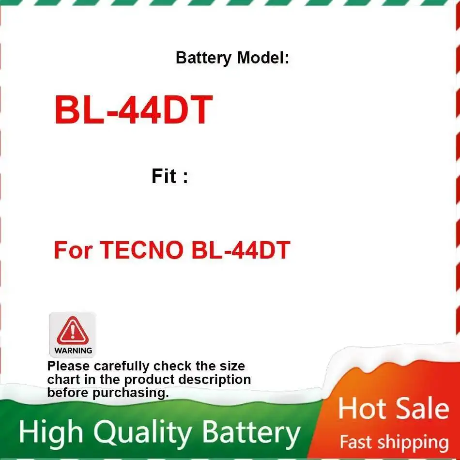 4500Mah For Tecno BL-44DT Reliable Power Replaceable Mobile Phone Battery
4500Mah For Tecno BL-44DT Reliable Power Replaceable Mobile Phone Battery