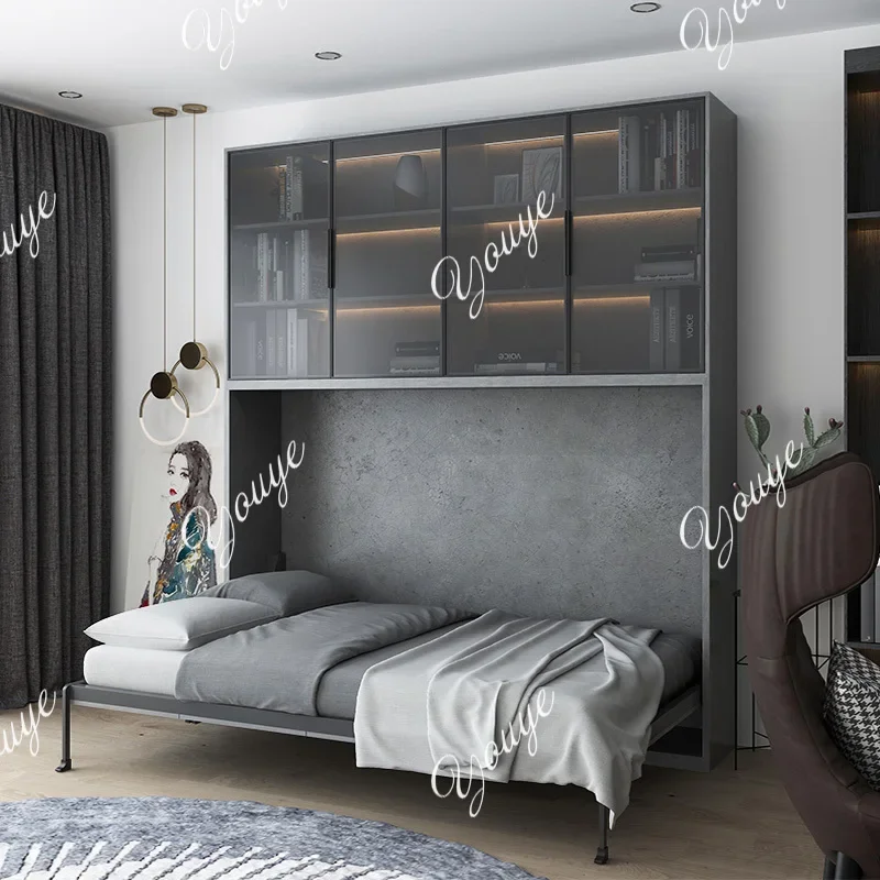 XcN63Customized Wall Bed Minimalist Light Luxury Bookcase Combination Reinforced Four Keel Automatic Invisible Bed Rollover Mult
XcN63Customized Wall Bed Minimalist Light Luxury Bookcase Combination Reinforced Four Keel Automatic Invisible Bed Rollover Mult