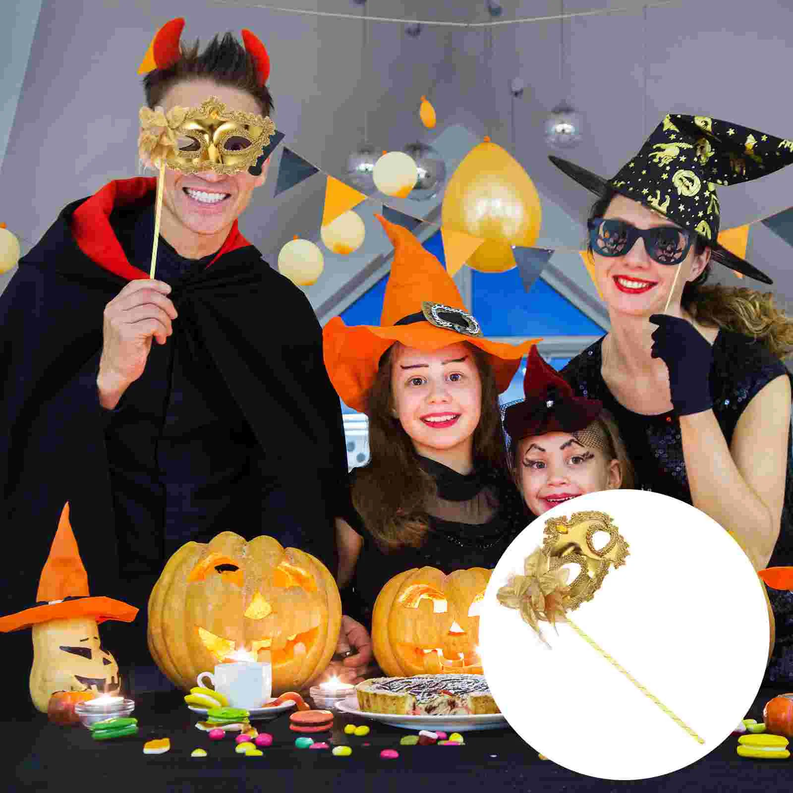3 Pcs Decorations Goth Clothes Party Eye Mask Metal Masquerade for Women with Costume Golden Man
3 Pcs Decorations Goth Clothes Party Eye Mask Metal Masquerade for Women with Costume Golden Man