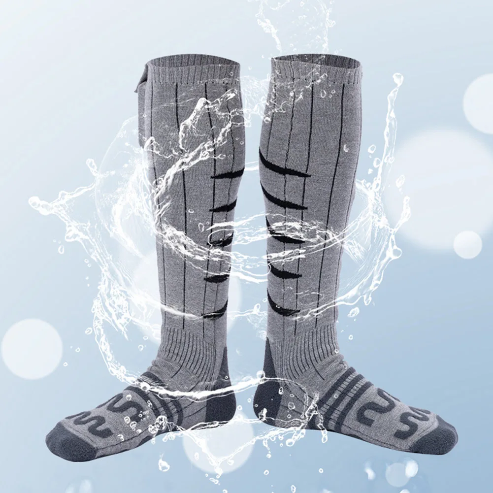 Electric Heated Socks Cold-Proof Electric Heating Socks Fast Heating Winter Heating Socks Washable for Outdoor Skiing Hiking
Electric Heated Socks Cold-Proof Electric Heating Socks Fast Heating Winter Heating Socks Washable for Outdoor Skiing Hiking
