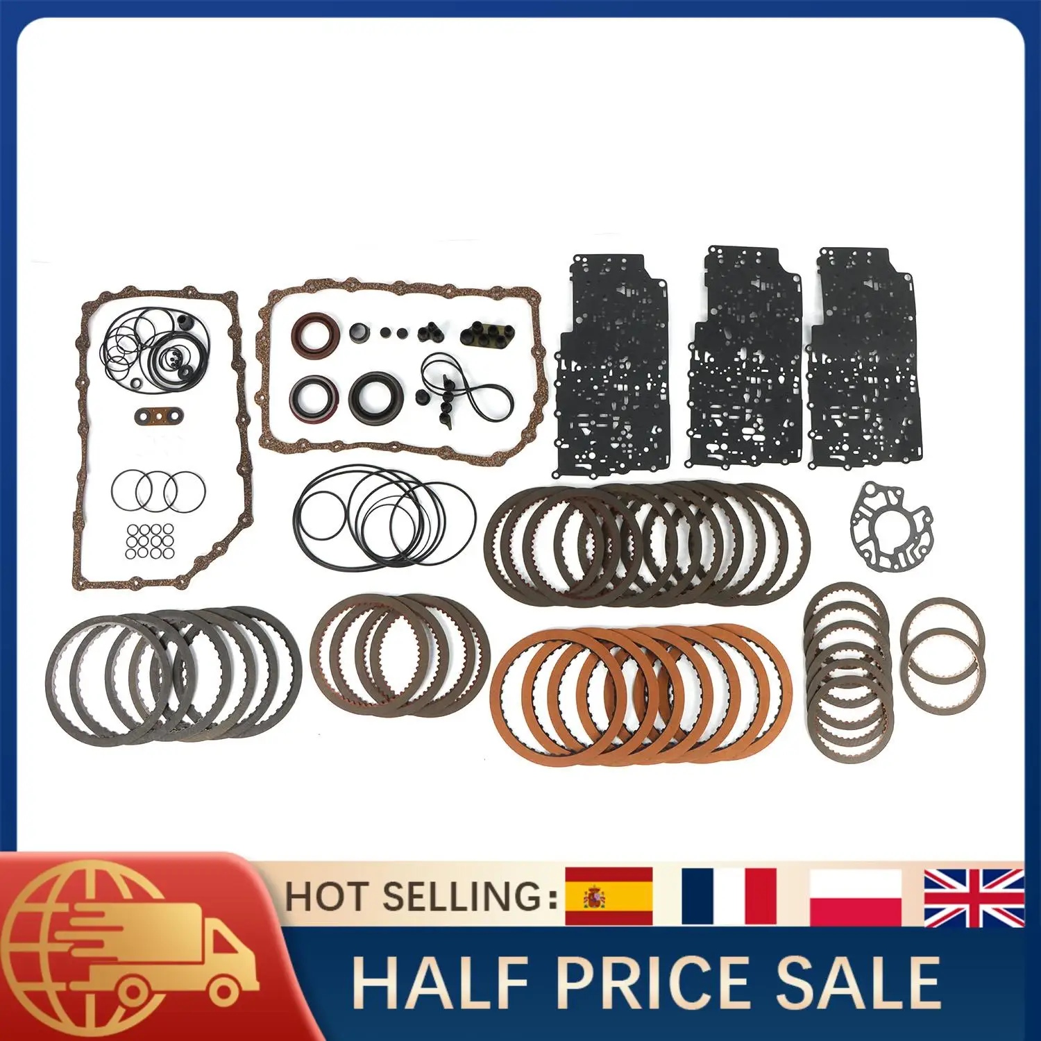 Transmission Rebuild Kit For GM 6L80 6L80E 6L90 6L90E Escalade Silverado Sierra Express Savana Camaro Corvette 2006-2022 Parts
Transmission Rebuild Kit For GM 6L80 6L80E 6L90 6L90E Escalade Silverado Sierra Express Savana Camaro Corvette 2006-2022 Parts