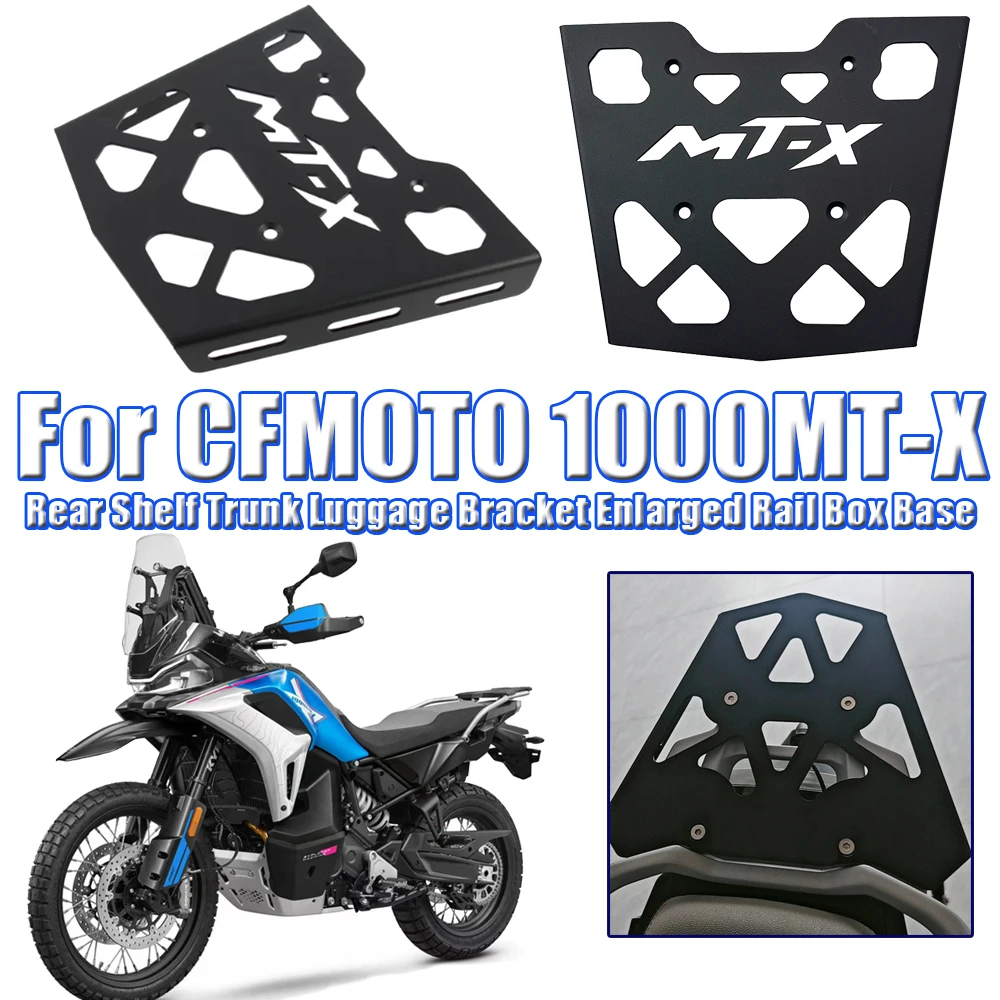 For CFMOTO 1000MTX 1000 MTX MT-X IBEX 1000X 1000MT X Rear Shelf Trunk Luggage Bracket Enlarged Rail Box Base Accessories
For CFMOTO 1000MTX 1000 MTX MT-X IBEX 1000X 1000MT X Rear Shelf Trunk Luggage Bracket Enlarged Rail Box Base Accessories