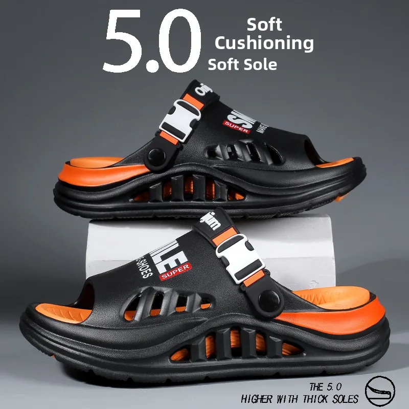 Men's Summer Outdoor Anti-Slip Thick Bottom Slip-On Sports Driving Dual-Purpose Beach Large Size Sandals Flat EVA Slippers
Men's Summer Outdoor Anti-Slip Thick Bottom Slip-On Sports Driving Dual-Purpose Beach Large Size Sandals Flat EVA Slippers