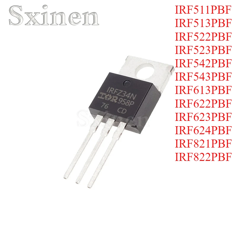 10PCS/LOT IRF511PBF IRF513PBF IRF522PBF IRF523PBF IRF542PBF IRF543PBF IRF613PBF IRF622PBF IRF623PBF IRF624PBF IRF821PBF IRF822
10PCS/LOT IRF511PBF IRF513PBF IRF522PBF IRF523PBF IRF542PBF IRF543PBF IRF613PBF IRF622PBF IRF623PBF IRF624PBF IRF821PBF IRF822