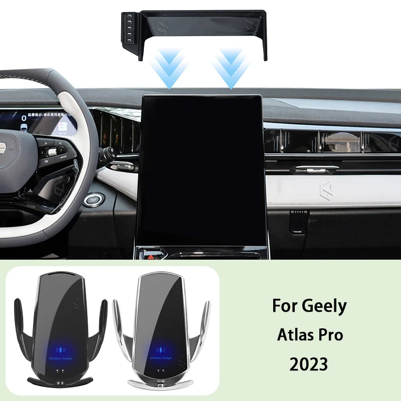 Phone Car Holder For Geely Atlas Pro 2023 13.2 inch Screen Fixed Navigation Bracket Wireless Charging Mount Stand Accessories
Phone Car Holder For Geely Atlas Pro 2023 13.2 inch Screen Fixed Navigation Bracket Wireless Charging Mount Stand Accessories