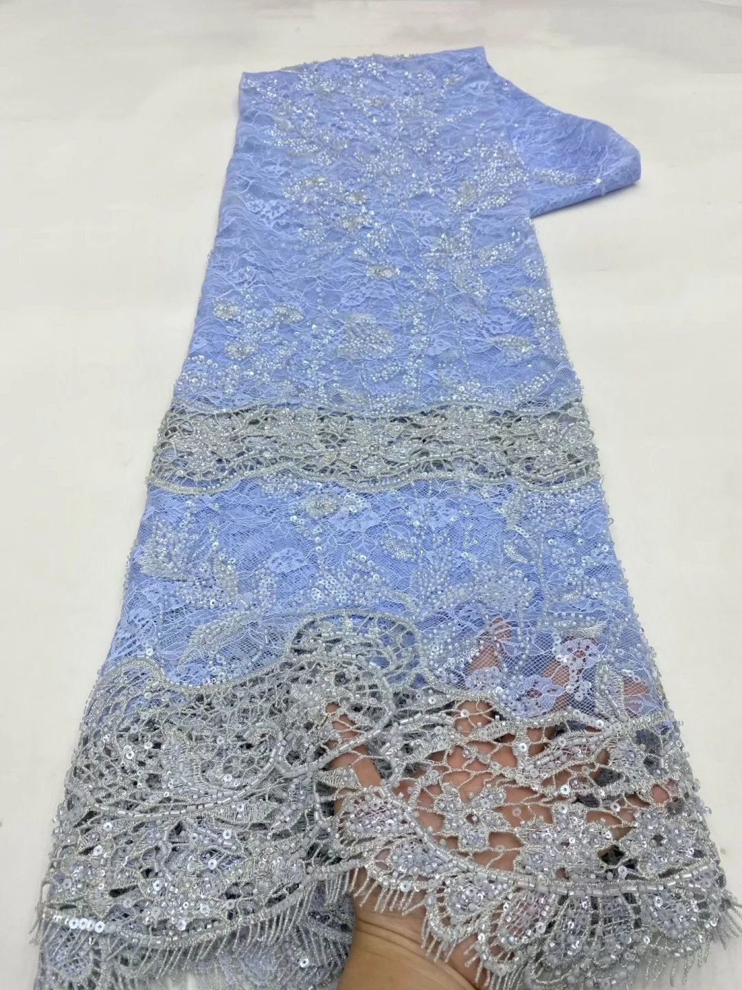 High-Grade Wedding Dress,Private Customized Dress Lace Fabric,Sequins Beads Tulle Embroidery,Latest Arrival cord style
High-Grade Wedding Dress,Private Customized Dress Lace Fabric,Sequins Beads Tulle Embroidery,Latest Arrival cord style