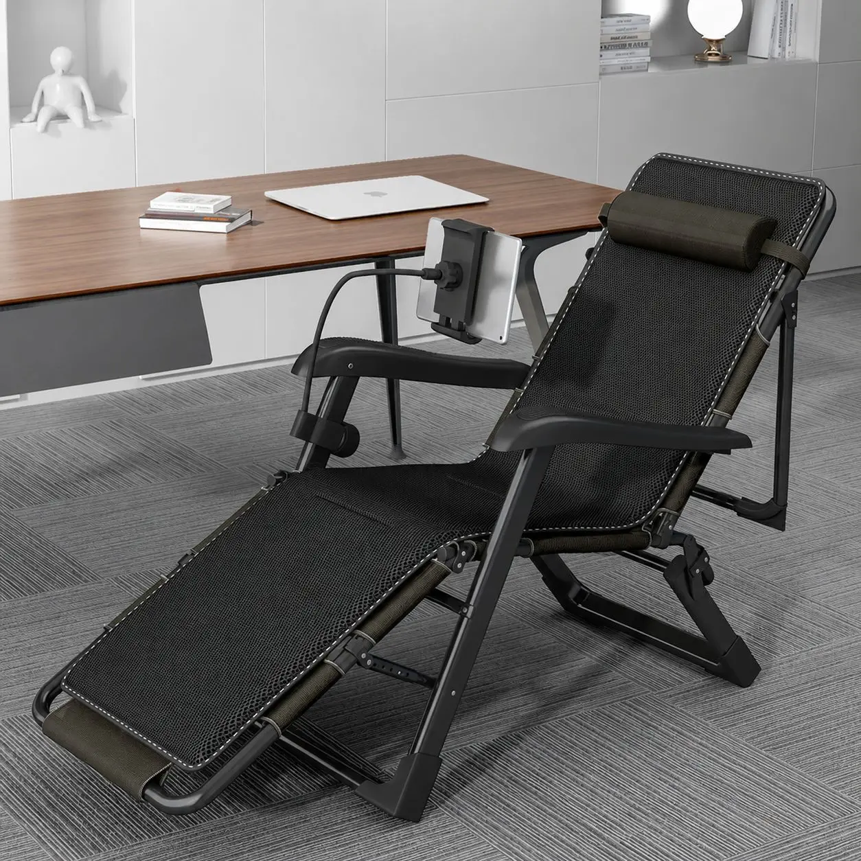Folding Recliner Nap Bed for Office Summer Balcony Home Relax Backrest Beach Chair Portable Lightweight Lounger Cool Breathable
Folding Recliner Nap Bed for Office Summer Balcony Home Relax Backrest Beach Chair Portable Lightweight Lounger Cool Breathable