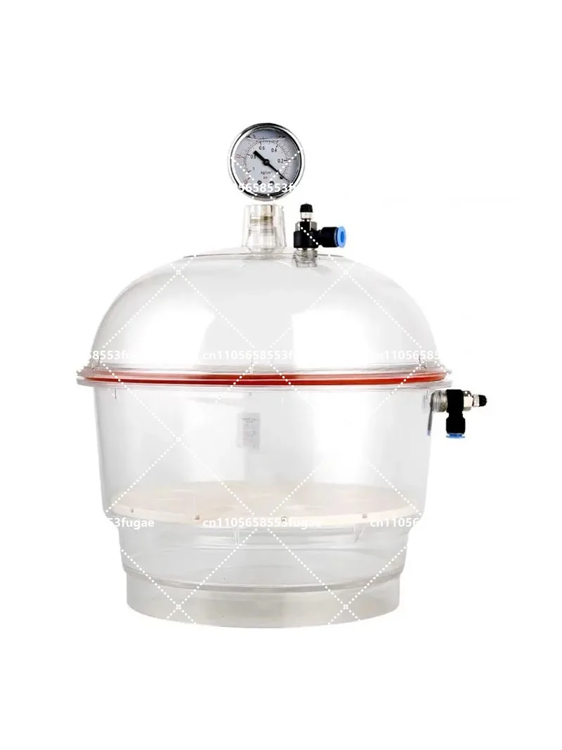PC150-2 Polycarbonate Plastic Vacuum Dryer 150MM Double Valve Pressure Gauge Lab Scientific Research Drying Kettle
PC150-2 Polycarbonate Plastic Vacuum Dryer 150MM Double Valve Pressure Gauge Lab Scientific Research Drying Kettle