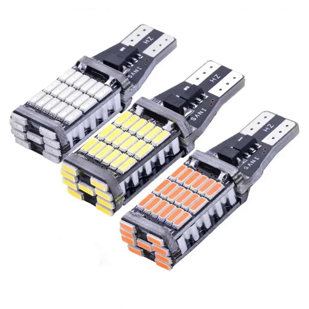 Автомобильный стоп-сигнал T15 4014 45smd декодирование бесконечной высокой яркости фонарь заднего хода указатель поворота canbus LED
Автомобильный стоп-сигнал T15 4014 45smd декодирование бесконечной высокой яркости фонарь заднего хода указатель поворота canbus LED