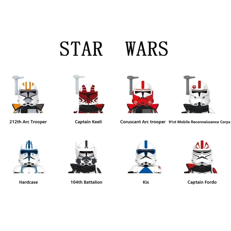 G0118 Building Blocks Clone Troopers 501st Regiment Imperial Stormtrooper Mini Robot Figure Toy Assembling Doll Present GH0140
G0118 Building Blocks Clone Troopers 501st Regiment Imperial Stormtrooper Mini Robot Figure Toy Assembling Doll Present GH0140