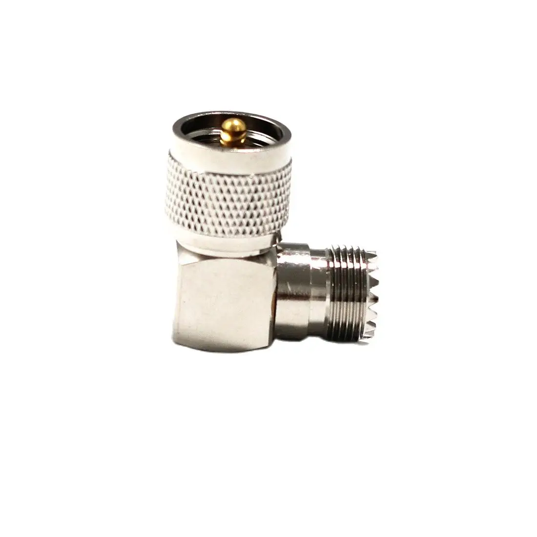 1pc UHF Male To Female Jack RF Coax Adapter Convertor Right Angle 90-degree Nickelplated NEW wholesale
1pc UHF Male To Female Jack RF Coax Adapter Convertor Right Angle 90-degree Nickelplated NEW wholesale