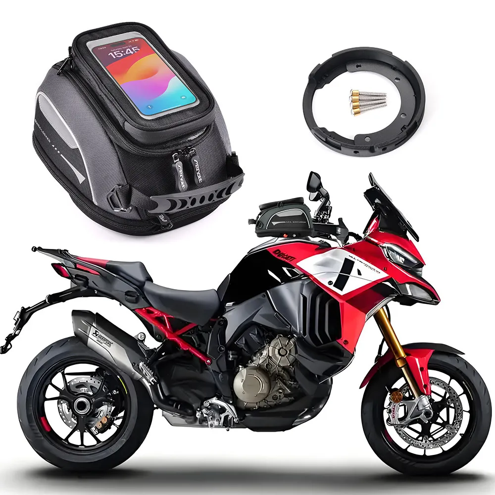 For DUCATI Multistrada 950S 950 1200 1260 DVT S Enduro V2 V4 Motorcycle Fuel Tank Bag Removable Waterproof Racing Travel Luggage
For DUCATI Multistrada 950S 950 1200 1260 DVT S Enduro V2 V4 Motorcycle Fuel Tank Bag Removable Waterproof Racing Travel Luggage