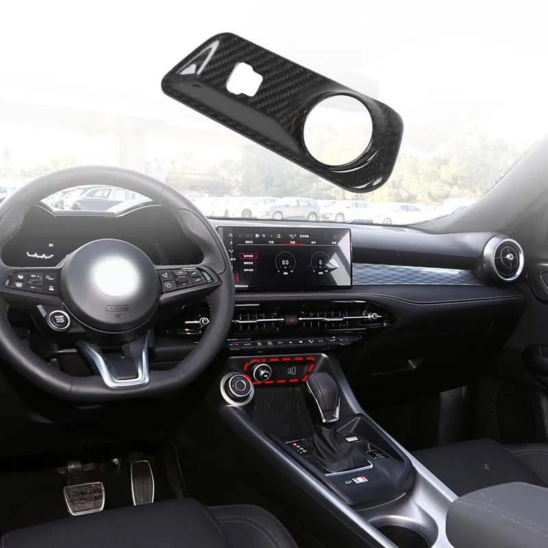 For Alfa Romeo Tonali Cigarette Lighter Decorative Panel Car Interior Accessories Interior Modification 1pcs True Carbon Fiber
For Alfa Romeo Tonali Cigarette Lighter Decorative Panel Car Interior Accessories Interior Modification 1pcs True Carbon Fiber