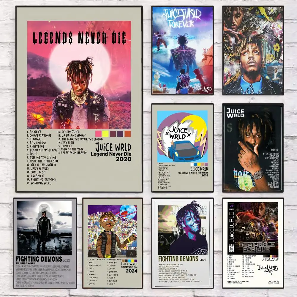 Pop Singer J_Juice W_WRLD Album Poster Wall Art Sticky for Living Room Bedroom Office Hallway Bar Home Decor Gift Idea
Pop Singer J_Juice W_WRLD Album Poster Wall Art Sticky for Living Room Bedroom Office Hallway Bar Home Decor Gift Idea