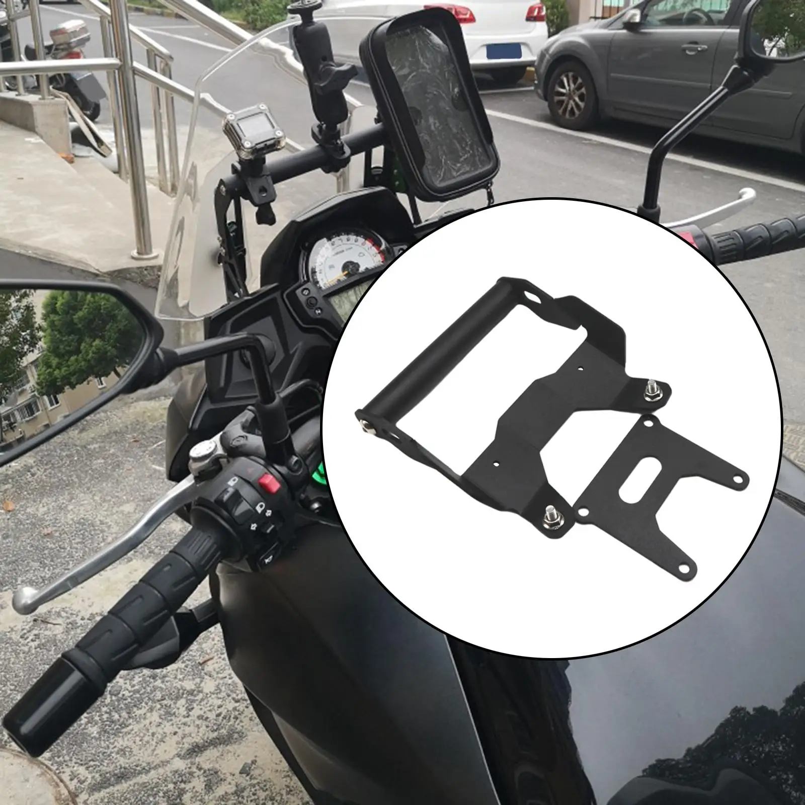 GPS Navigation Bracket Front Bar Stand Phone Support Mobile Phone Mount Phone
GPS Navigation Bracket Front Bar Stand Phone Support Mobile Phone Mount Phone