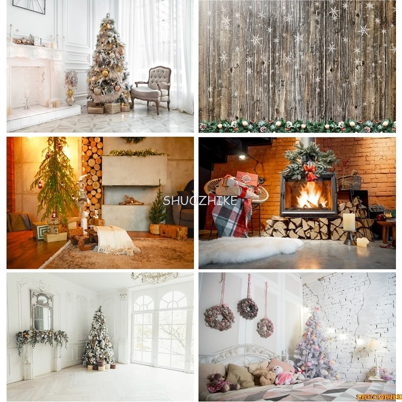 SHUOZHIKE Christmas Theme Photography Background Fireplace Christmas tree Backdrops For Photo Studio Props 211110 HS-07
SHUOZHIKE Christmas Theme Photography Background Fireplace Christmas tree Backdrops For Photo Studio Props 211110 HS-07