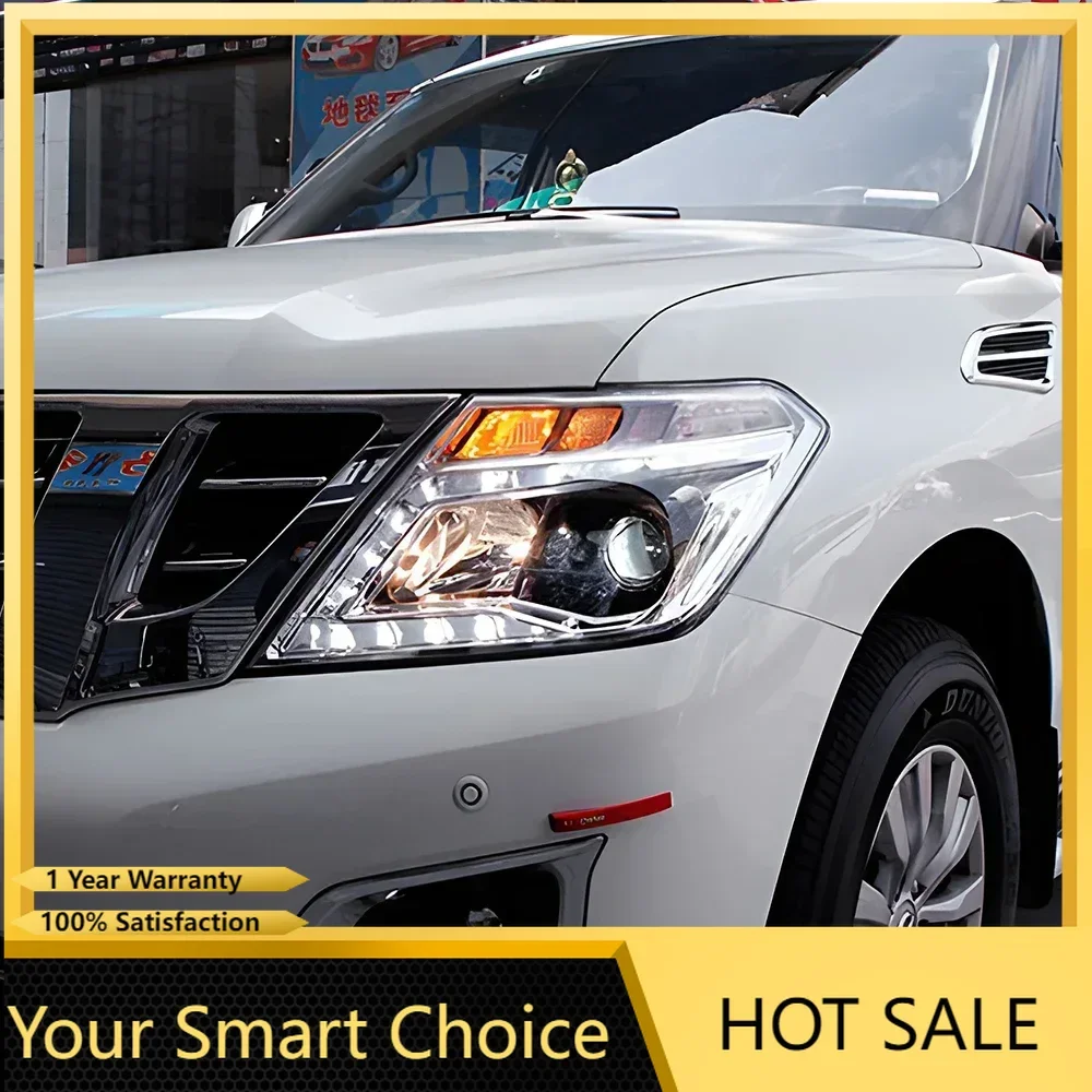 Автомобильные передние фонари Plug and Play для Nissan Patrol Tourle Y62 2012-2017, светодиодные автомобильные фары в сборе, аксессуары с высокой конфигурацией
Автомобильные передние фонари Plug and Play для Nissan Patrol Tourle Y62 2012-2017, светодиодные автомобильные фары в сборе, аксессуары с высокой конфигурацией