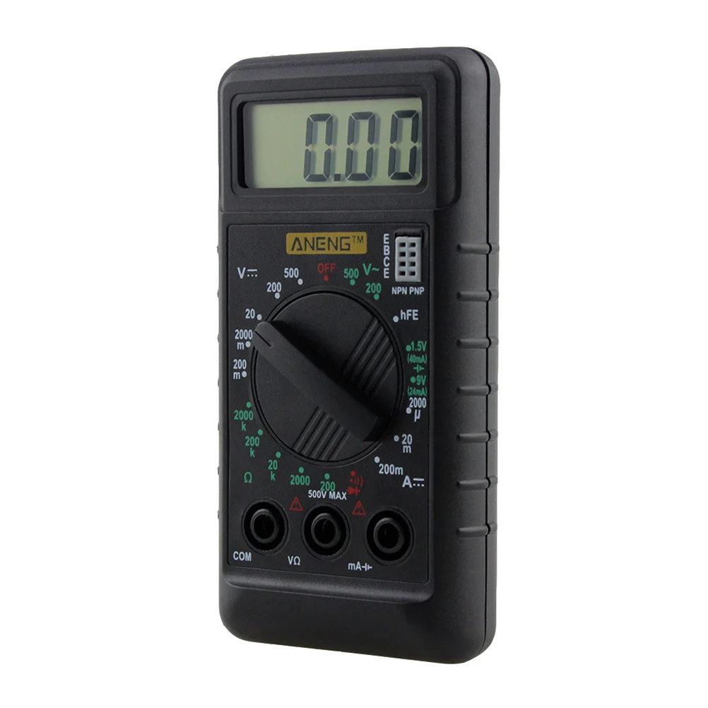 Multitester Meter Equipment Digital Multimeter Electronic Measuring Instrument Tool
Multitester Meter Equipment Digital Multimeter Electronic Measuring Instrument Tool