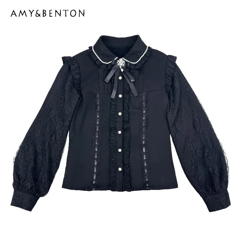 Твидовая юбка в японском стиле в стиле Лолиты, флисовая рубашка с длинными рукавами и бантом для девочек, пояс с пуговицами и тонким ремнем, мини-платье
Твидовая юбка в японском стиле в стиле Лолиты, флисовая рубашка с длинными рукавами и бантом для девочек, пояс с пуговицами и тонким ремнем, мини-платье