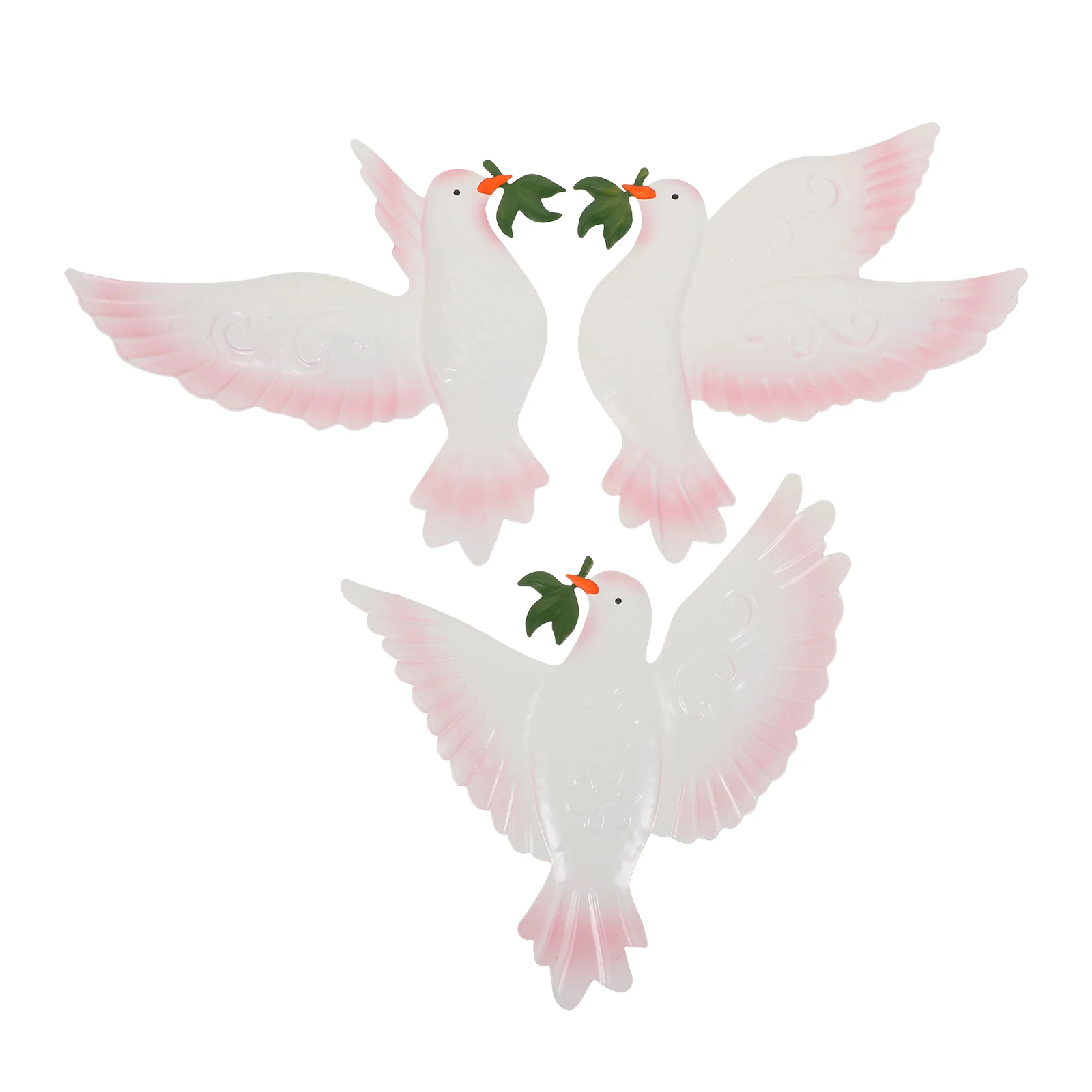3Pcs Peace Iron Birds Home Wall Hangings Decor Bright Color Living Room Wall Hangings Bird Adornment Novel Shape
3Pcs Peace Iron Birds Home Wall Hangings Decor Bright Color Living Room Wall Hangings Bird Adornment Novel Shape