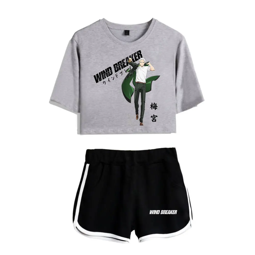 Винтажный комплект из двух предметов с логотипом 90-х годов, шорты + милая футболка, уличная одежда в стиле Харадзюку, модные топы 
Винтажный комплект из двух предметов с логотипом 90-х годов, шорты + милая футболка, уличная одежда в стиле Харадзюку, модные топы