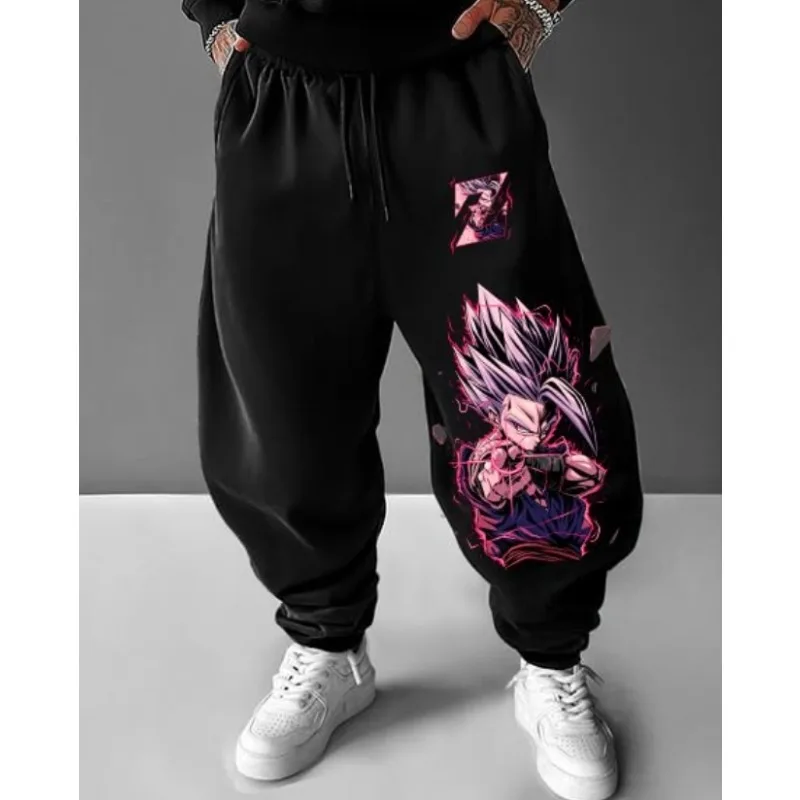 Dragon Ball Trend Explosion 2025 Мужская свободная уличная одежда для бега в стиле аниме, летние повседневные брюки, темный дышащий хлопок с принтом
Dragon Ball Trend Explosion 2025 Мужская свободная уличная одежда для бега в стиле аниме, летние повседневные брюки, темный дышащий хлопок с принтом