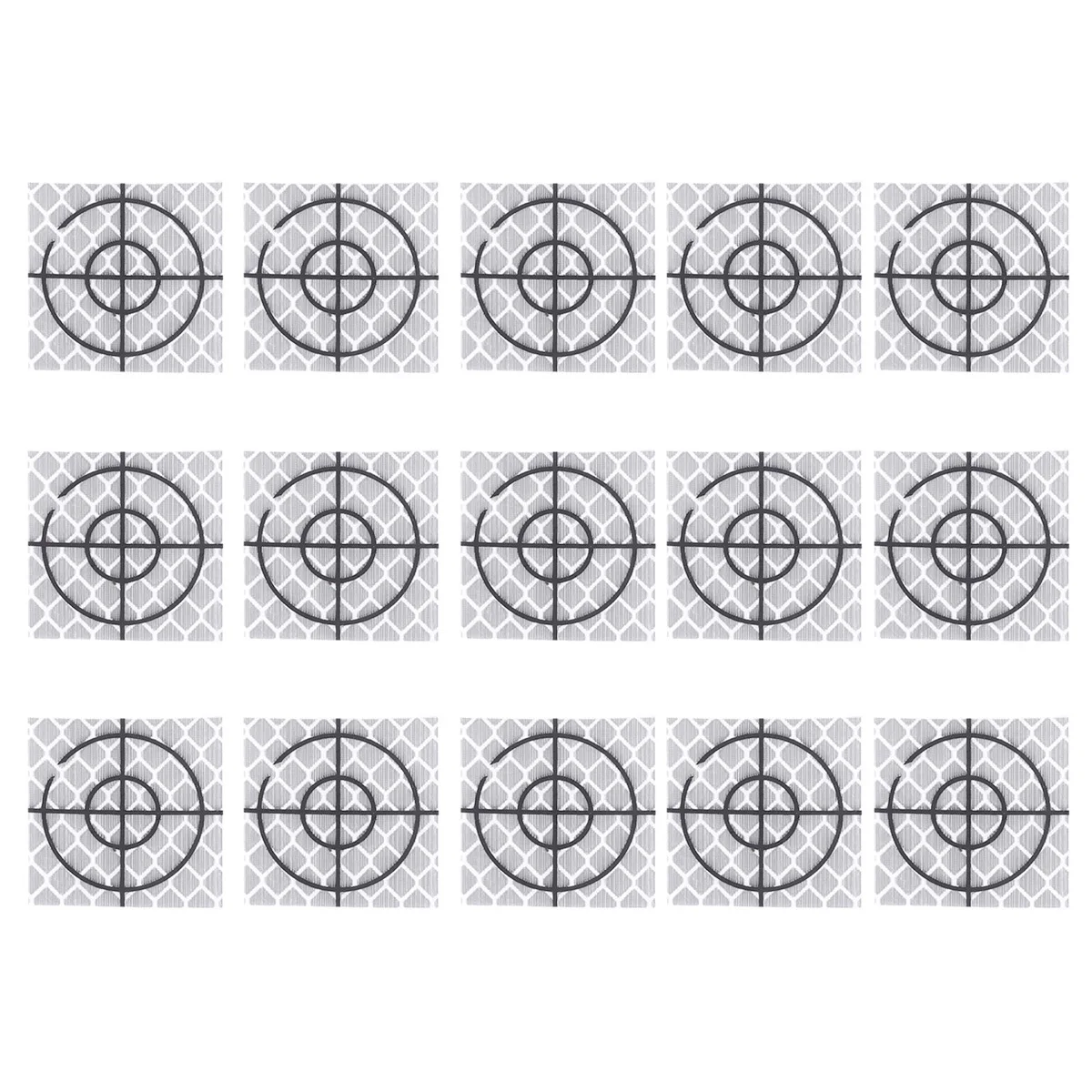 30Pcs Engineer Reflector Sheet 20x20mm Self-Adhesive Reflective Tape for Tunnel Survey Construction Monitoring
30Pcs Engineer Reflector Sheet 20x20mm Self-Adhesive Reflective Tape for Tunnel Survey Construction Monitoring