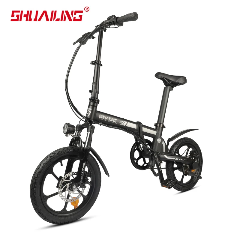 Shuailing Lithium Battery 36V 250W 10.5Ah Electric Folding Bicycle 16 inch Wheel Size Foldable Electric Bike Factory Price ebike
Shuailing Lithium Battery 36V 250W 10.5Ah Electric Folding Bicycle 16 inch Wheel Size Foldable Electric Bike Factory Price ebike