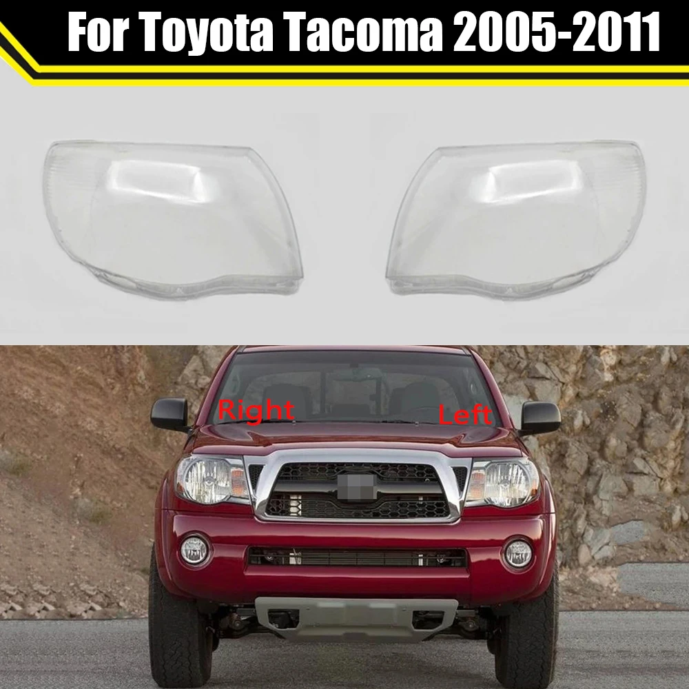 For Toyota Tacoma 2005-2011 Car Headlight Cover Lens Glass Shell Front Headlamp Case Transparent Lampshade Auto Light Lamp Caps
For Toyota Tacoma 2005-2011 Car Headlight Cover Lens Glass Shell Front Headlamp Case Transparent Lampshade Auto Light Lamp Caps