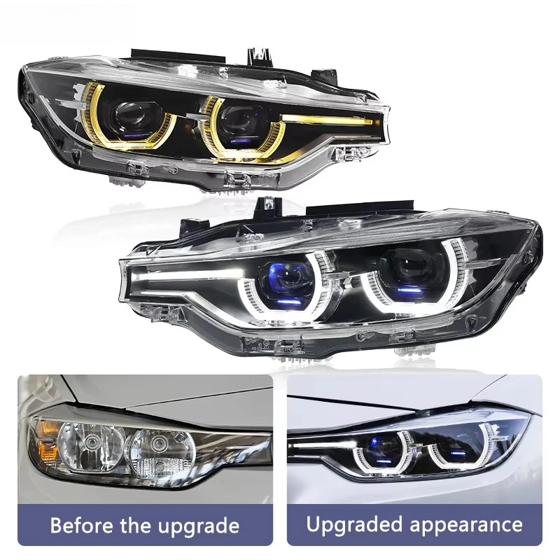 Suitable for JUSHUUN for F30 3 Series LCI Adaptive LED Headlights Assembly Simple Installation Auto High Beam DOT Certificati
Suitable for JUSHUUN for F30 3 Series LCI Adaptive LED Headlights Assembly Simple Installation Auto High Beam DOT Certificati