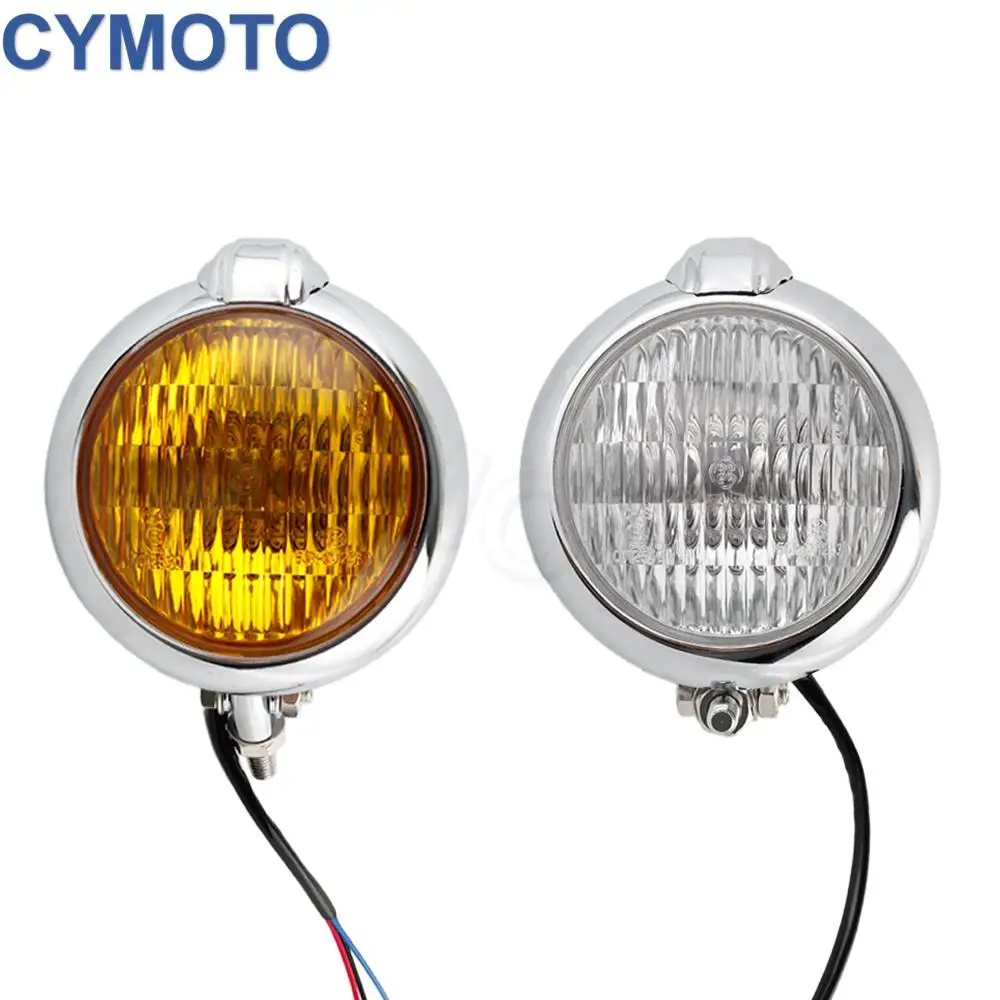 Universal Retro Motorcycle Headlight Round 4.5" Electroplate Vintage Headlamp For Yamaha BMW Cafe Racer Bobber Chopper Custom
Universal Retro Motorcycle Headlight Round 4.5" Electroplate Vintage Headlamp For Yamaha BMW Cafe Racer Bobber Chopper Custom